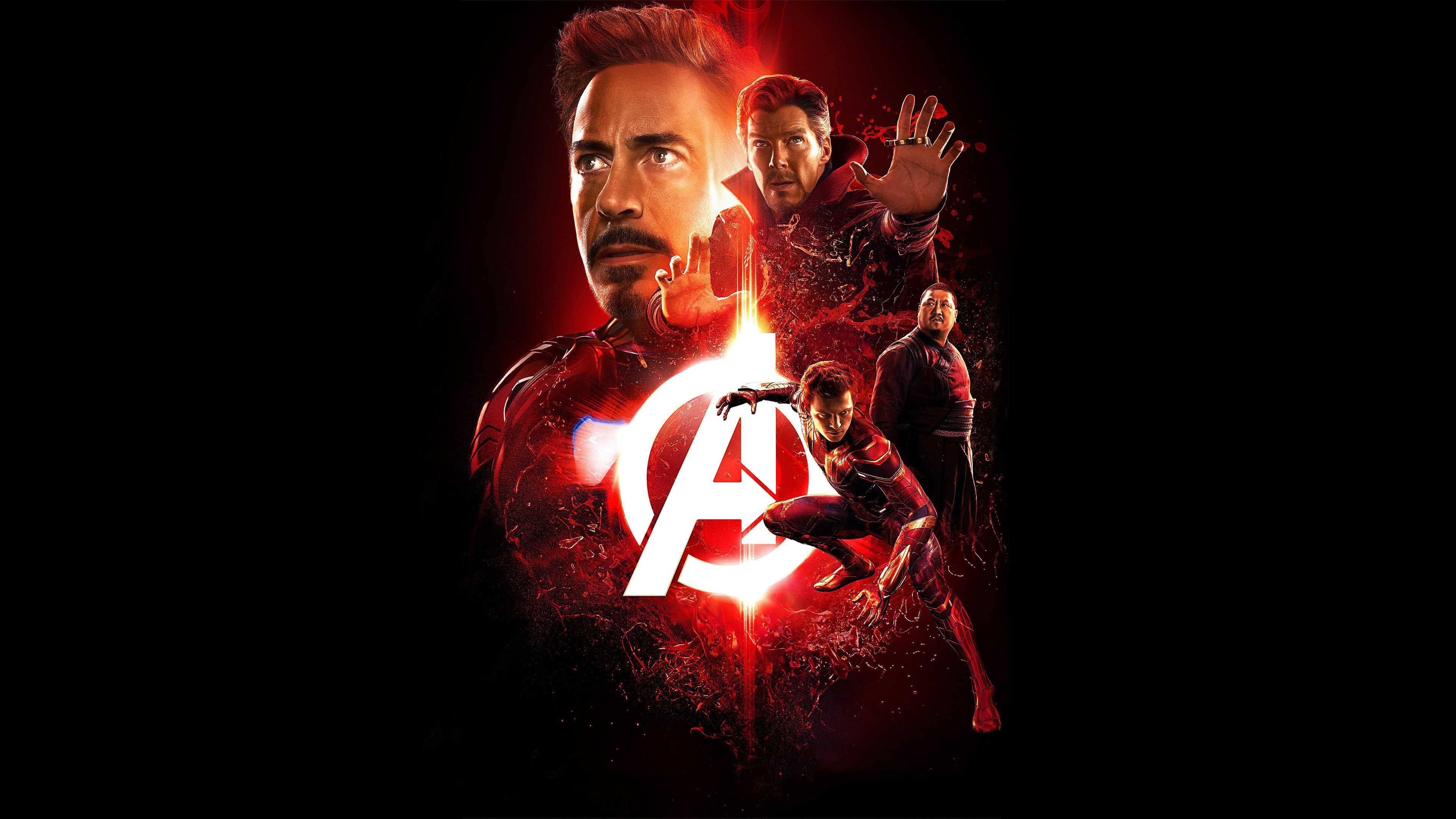 Avengers Infinity War Iron Man Spider Man Doctor Strange 4K678434157